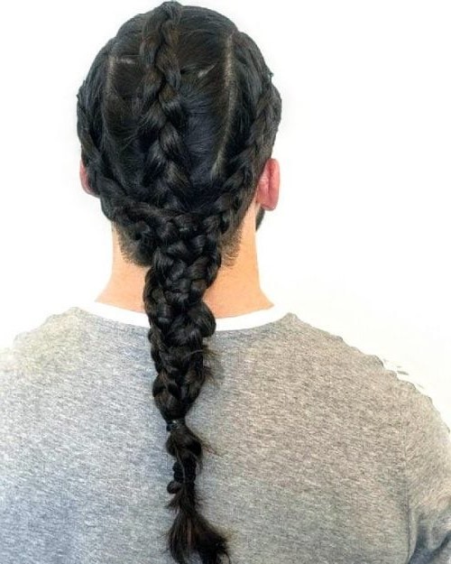 3 trenzas largas en 1
