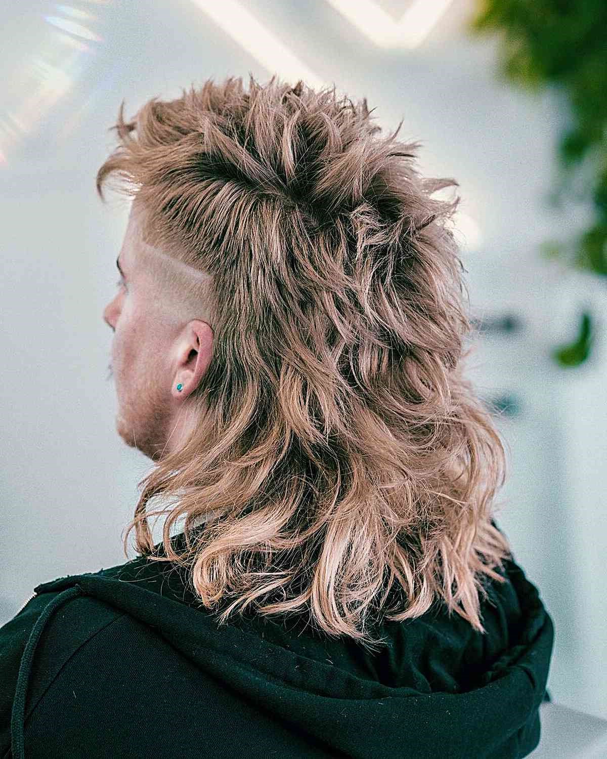 Corte largo con degradado medio