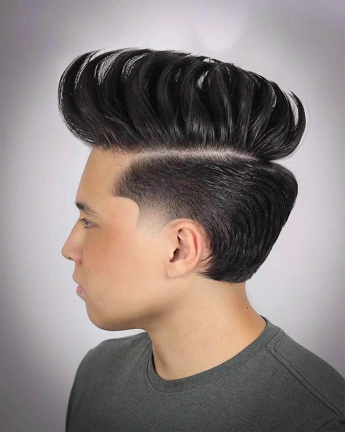 Faux Hawk largo para niños