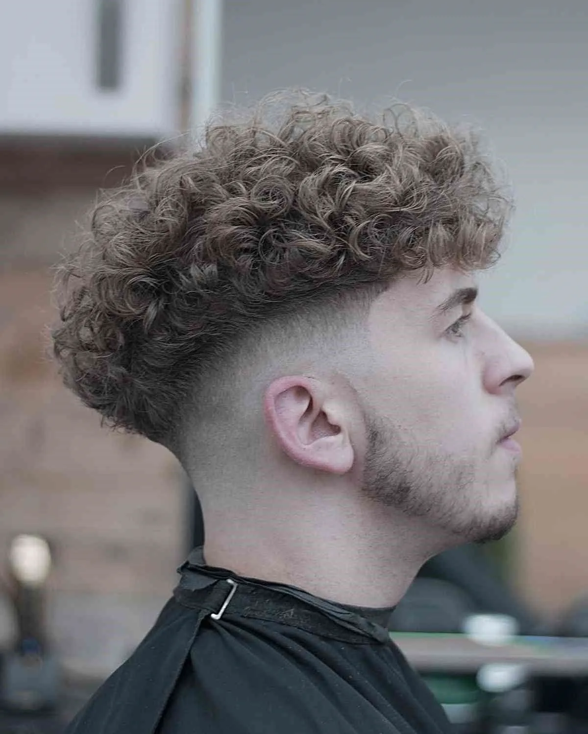 Rizos voluminosos con degradado